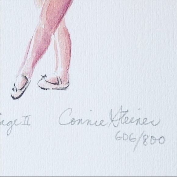 Ballet Center Stage I & II Signed and Numbered Prints by Connie Steiner - Picture 12 of 13